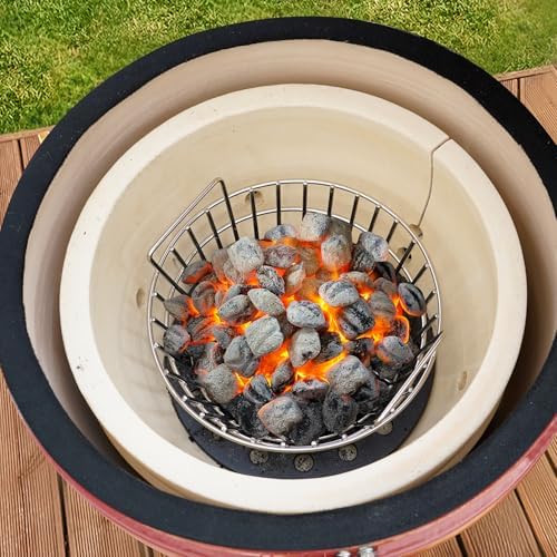 onlyfire Heavy‑Duty Stainless Steel Charcoal Ash Basket with Handles - Image 6
