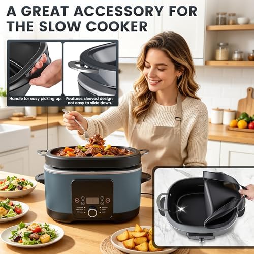 Silicone Slow Cooker Liners fit Ninja Foodi PossibleCooker PRO/PLUS 8.5 QT - Image 2