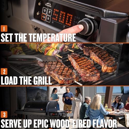Traeger Woodridge Elite Wood Pellet Grill & Smoker, 970 Sq In, WiFi - Image 5