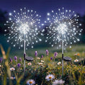 btfarm 2 Pack Solar Garden Lights Outdoor, 8 Modes Firework Lights Outside by btfarmdecorativelighting