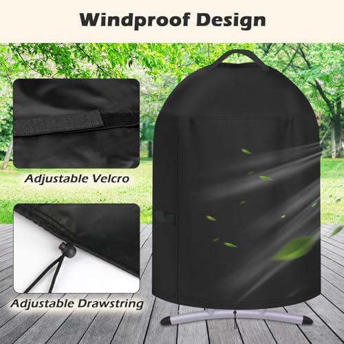 25" Grill Cover for Charbroil Patio Bistro TRU Infrared Electric - Image 5