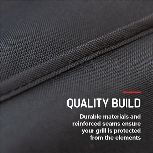 Nexgrill 66" Gas Grill Cover for 5&6-Burner Grill, Heavy Duty Polyester, Adjustable Buckle Straps, Built-In Pouch, Designed for 720-0896, 720-1046, and Standard 5 & 6-Burner BBQ Grills - 700-20144 - Image 3