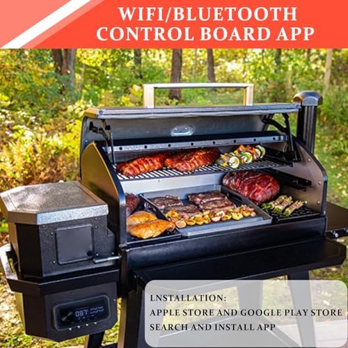 Replacement Pit Boss PID Thermostat Control Board 80145 Compatible with Pit Boss Pro Series II 1150 Wood Pellet Grills, with WiFi & Bluetooth Function, can Connect to Mobile APP. - Image 5