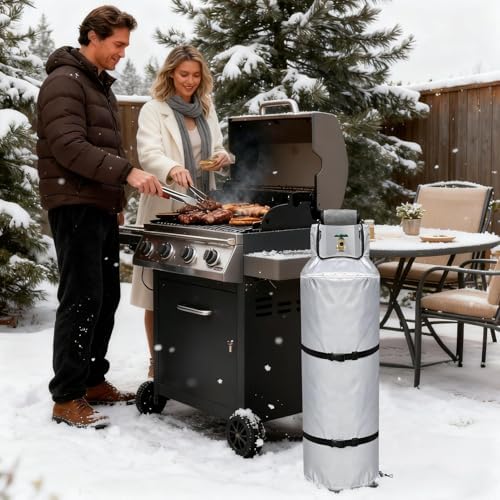 Winter Propane Tank Cover 100lb Gas Can Thermal Protection - Image 3