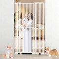 YZHDUXIU 71" Extra Tall Cat Gate, 48" Extra Wide Adjustable Gate by Yzhduxiu