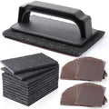 Reallnaive 31 Pcs Griddle Cleaning Kit for Flat Top Grill,Black by Reallnaive