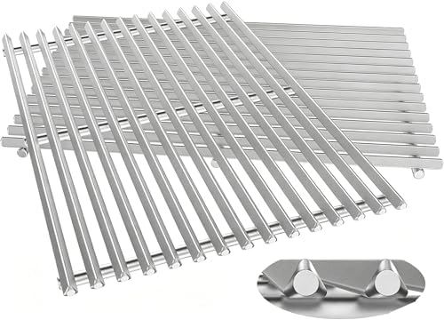 9.5MM 17.5" Grill Grates for Weber Spirit 300 & GS4 Spirit II 300 Series by QuliMetal