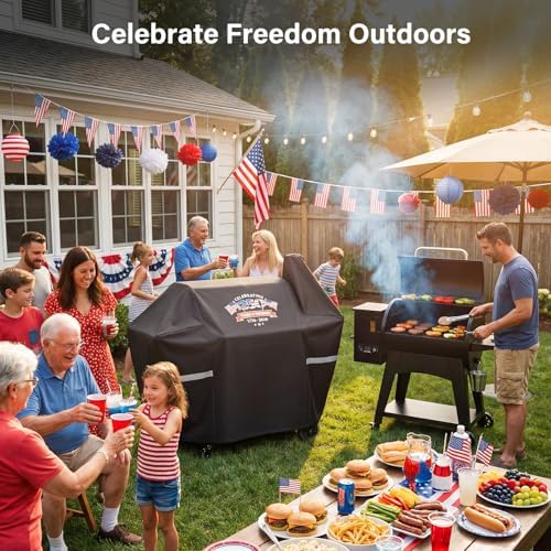 GRISUN Grill Cover for Pit Boss 850 DX/820 Deluxe&Z Grills 700 Series - Image 4