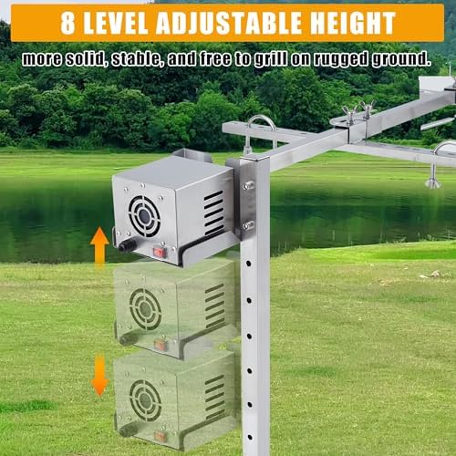 OUTLANE Heavy Duty Rotisserie Grill Kit for Whole Pig & Lamb - Image 4