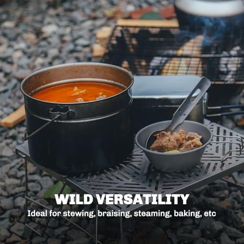 Firemaple Antarcti 1.8L Stainless Steel Pot Food Grade SUS304 Camping Pot - Image 3