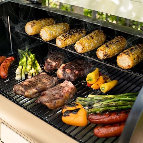 Z GRILLS 2025 Pellet Grill & Smoker with PID 3.0 Controller, Dual-walled Insulation, Meat Probes, Huge Storage, Hopper Clean-out including Grill Cover and More - Image 4