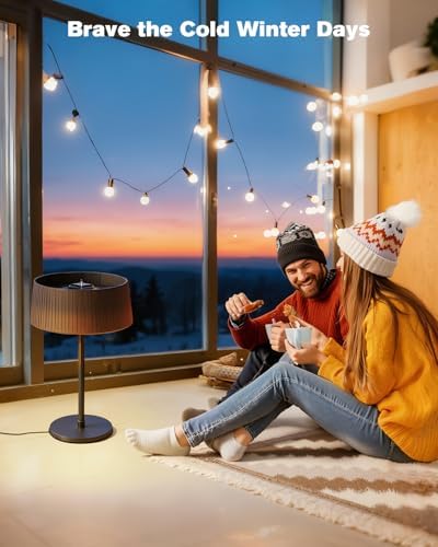 Electric Outdoor Patio Heater, 1500W Tabletop Infrared Heater - Image 4
