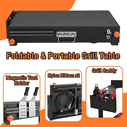 EUTRKei Outdoor Grill Table Cart &Griddle Cover - Image 3
