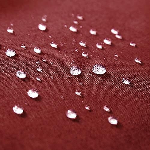 MIULEE Decorative Outdoor Pillow Covers Christmas 16x16 Wine Red - Image 2