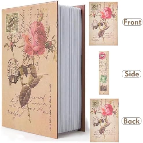 Decorative Book Safe Lock Box, Vintage Diversion Hidden Safe Faux Book Box - Image 7