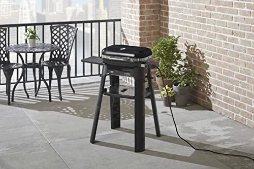 Weber Lumin Compact Electric Grill, Black, with Lumin Compact Stand - Image 7