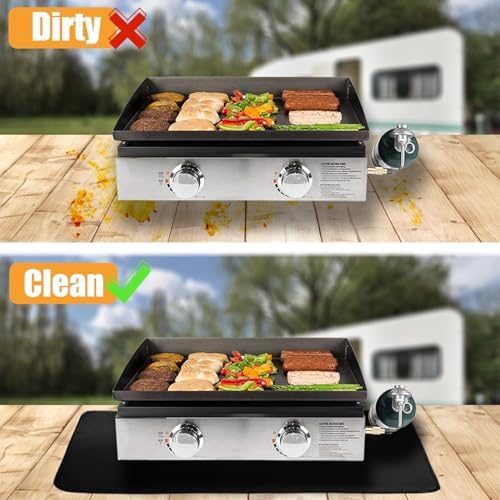 18 x 15 Inch Heat Resistant Grill Mats for Outdoor Grill - Image 3