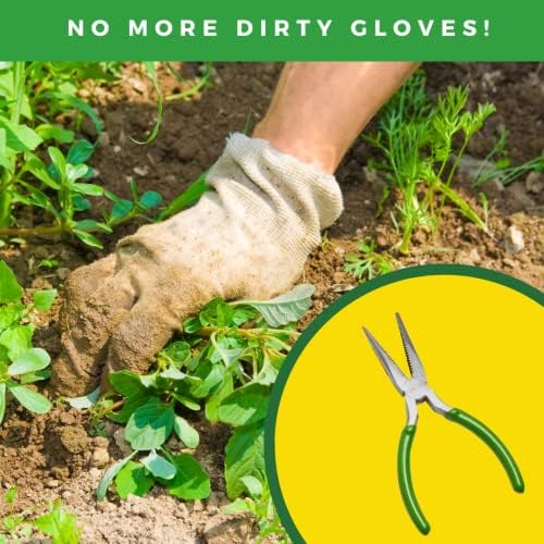 Lawn Jaws The Original Sharktooth Weed Puller Remover & Gardening Tool Weeder (3 Pack)-Pull from The Root Easily! Ergonomic Handheld Weeding Tool for Spring Summer Cleaning, for All Ages & Abilities - Image 4