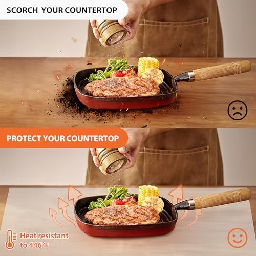 Silicone Mats for Kitchen Counter Heat Resistant Countertop Protector - Image 4
