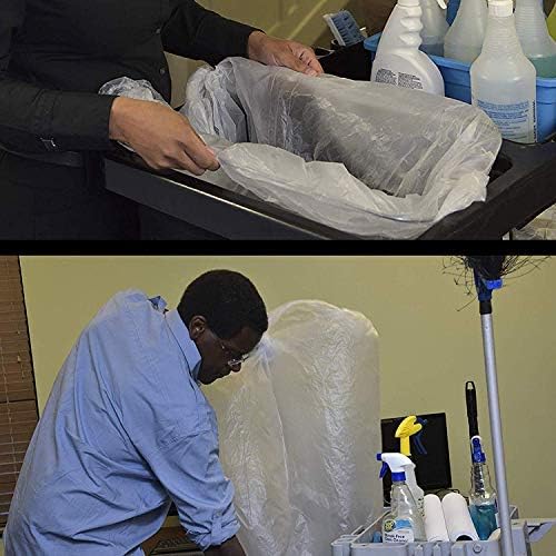 Aluf Plastics 33 Gallon Trash Bags-Source Reduction Series Value High Density 16 Micron Gauge (equiv) - Intended for Home,Office,Bathroom, Paper, Styrofoam(1 Pallet of 70 Cases, 17500 Bags Total) - Image 6