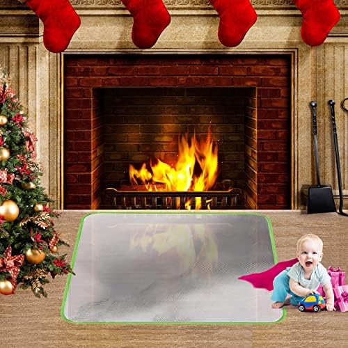 Fire Pit Mat Square, 39" Barbecue Mat for Under Grill, Heat-Resistant Fireproof Mat for Outdoor Smoking and Camping, Protect The Deck, Patio, Lawn from Exploding Embers - Image 5