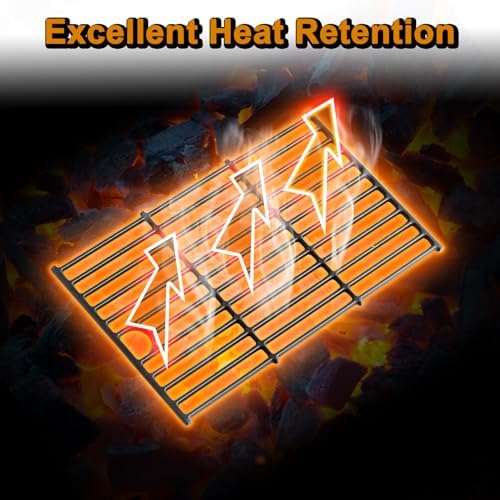 463365021 Grill Grates Replacement Parts for Charbroil Performance 4 Burner Grill Parts 463351021 463350722 Char Broil 463352521 463354021 463365522 G426-0005-W1 G426-0004-W1 Cast Iron Cooking Grates - Image 6
