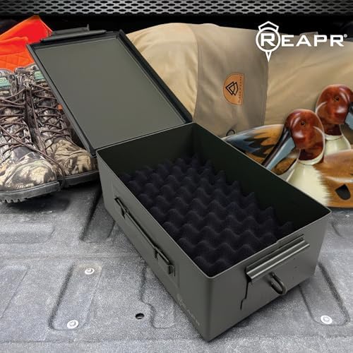Reapr Steel Ammo Can, Heavy Duty Locking Metal Storage Box, Airtight - Image 2