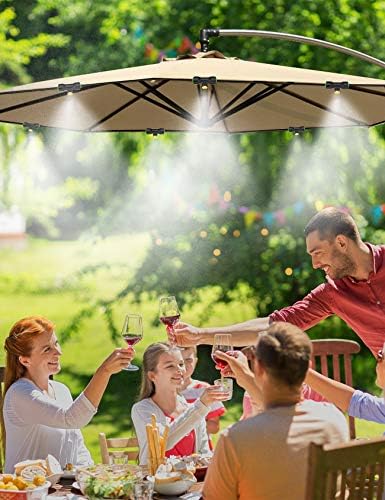 Misters for Outside Patio 89FT(27.3M)+34 Brass Mist Nozzles+a Brass Adapter(3/4") Detachable Outdoor misting Cooling System for Garden, Waterpark, Greenhouse, Backyard - Image 5