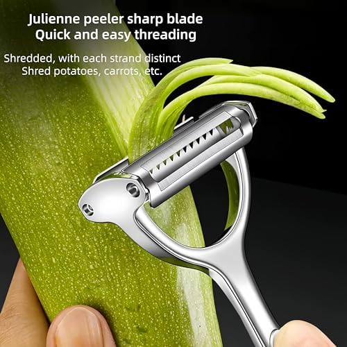 Multifunction Vegetable Peeler Julienne Peeler for Kitchen - Image 6