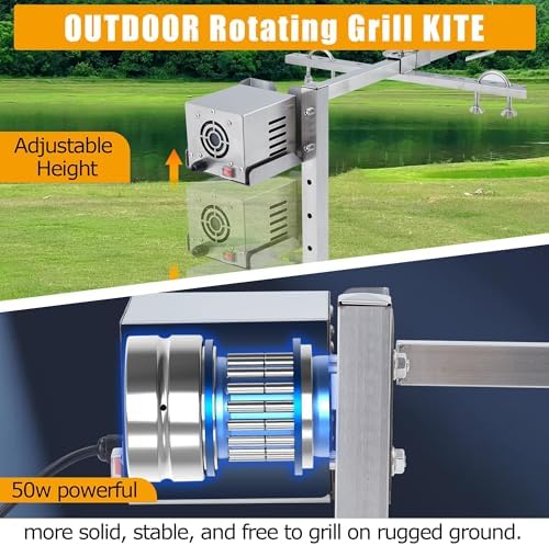 OUTLANE Heavy Duty Rotisserie Grill Kit for Whole Pig & Lamb - Image 2