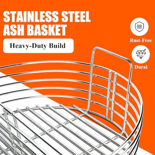 The Accessories for Big Green Egg XL Charcoal Ash Basket Ash Clean Tool - Image 6