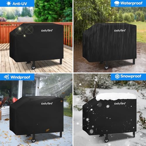 Onlyfire Griddle Cover for Blackstone 28" Griddle, 600D Heavy Duty - Image 6