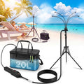Portable Misting System, 20L Bucket Stand Mister with 5.2FT Adjust Height by Unknown