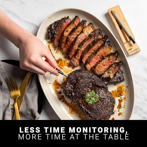 MEATER Plus Smart Meat Thermometer, Honey, Bluetooth, 165ft, Grill & Oven - Image 2