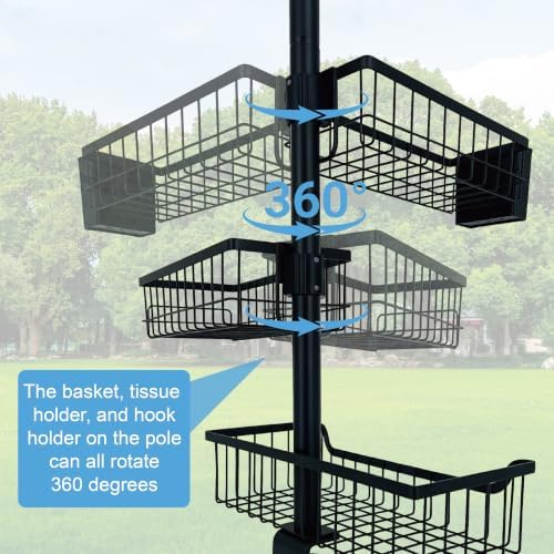 Griddle Caddy for Blackstone Grill Accessories - Flat Top BBQ & Grilling Caddy with Paper Towel Holder - Gifts for Dad, Camper & Outdoor Kitchen - Image 2