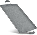 NutriChef Double Burner Griddle | Flat Top Griddle for Stove Top by NutriChef%E2%84%A2Kitchen