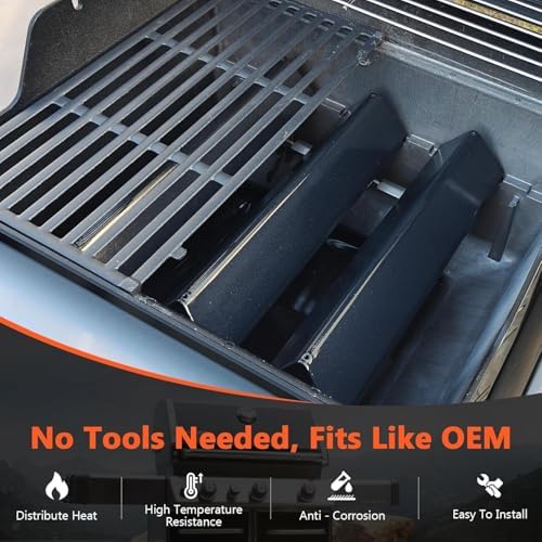 17.5 Inch Porcelain Grill Grates for Weber Spirit 200 Series Grills - Image 5