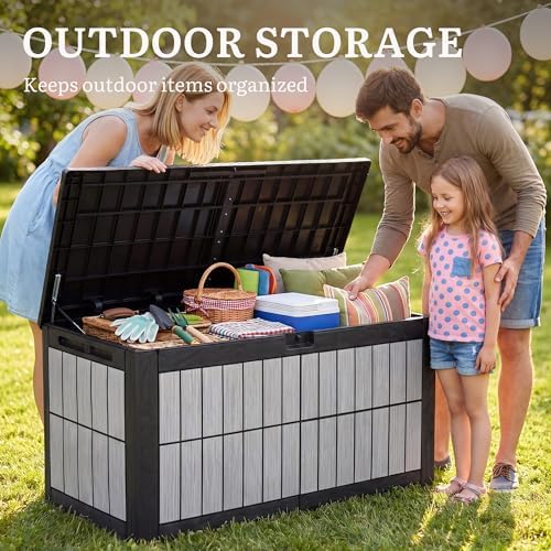 YITAHOME 134 Gallon Large Deck Box - Image 5