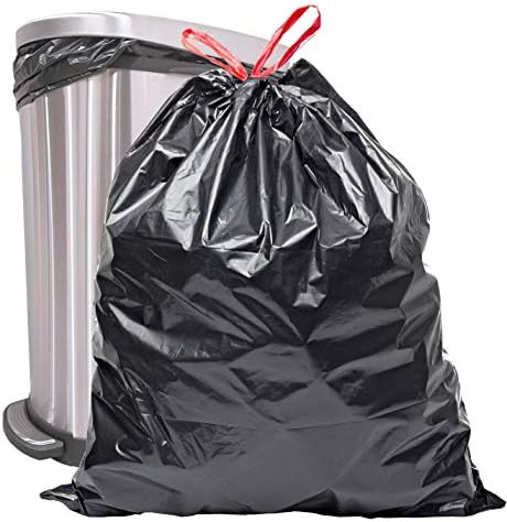 Reli. 30 Gallon Trash Bags Drawstring | 250 Count Bulk | Black | 30 Gallon Garbage Bags Heavy Duty | Large - Image 5