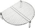Dracarys Grill Stack Rack for Big Green Egg Stainless Steel BBQ Lover Gifts Fit Large & XL Big Green Egg, Kamado Joe,18" or Bigger Diameter Grill,Increase Grilling Surface by Dracarys