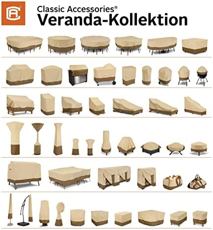 Classic Accessories Veranda Water-Resistant 11 Foot Patio Umbrella Cover - Image 5