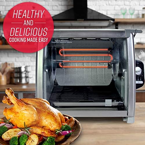 Ronco 5500 Series Countertop Rotisserie Oven, 12-lb Capacity, Stainless - Image 2