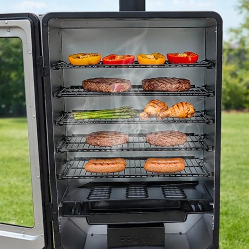 Utheer Cast Iron Smoker Racks for Pit Boss PBV4NX, 5 Pack - Image 6