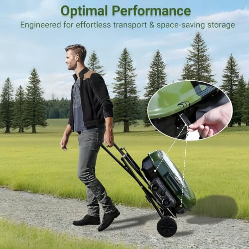 Brand-Man Portable Grill Camping, 2-in-1 Propane Gas Grill & Griddle - Image 6