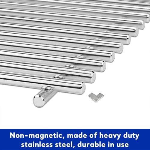 Uniflasy 304 Stainless Steel Grill Grates for Weber Genesis 300 (2007-2016) - Image 5