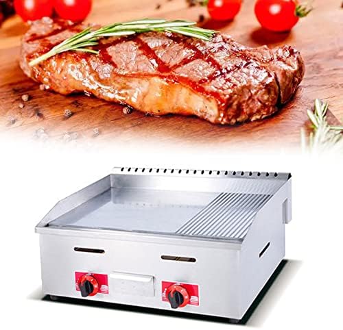 Commercial Gas Griddle,Restaurant Burger Grill,Outdoor Gas Griddle,for Parties and Camping,722 by Unknown