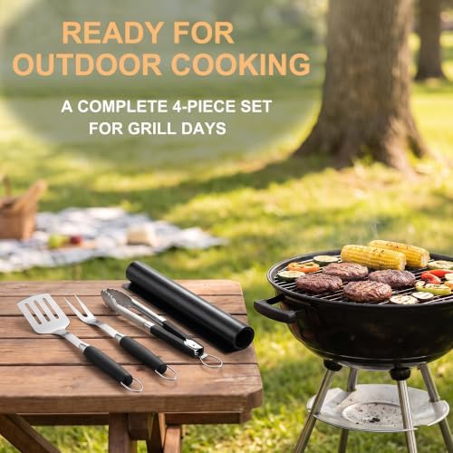 Grill Utensils Set,BBQ Tools Kit Grilling Accessories for Outdoor Barbecue - Image 4