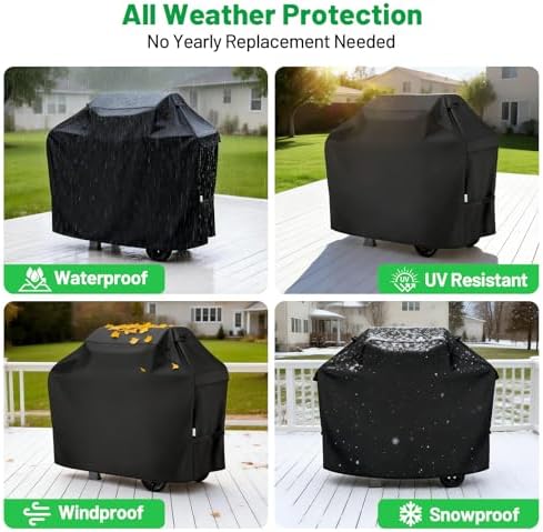 50 Inch Grill Cover, Waterproof Gas BBQ Grill Cover for Outdoor - Image 2