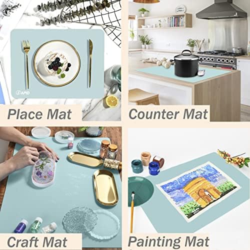 Extra Large Silicone Mat Kitchen Counter Heat Resistant Table Mat 36" x 24" - Image 6