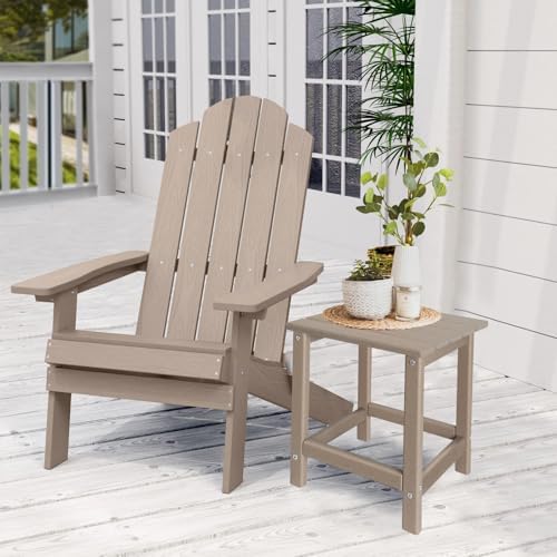 GARDENSTAR Outdoor Side Tables Adirondack, HDPE Small Table for Patio,Outside End Table for Porch, Deck, Pool, Weather Resistant/Easy Maintenance - Image 2